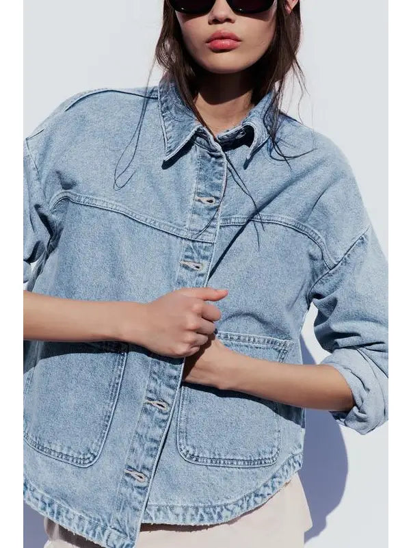 Short Length Denim Jacket