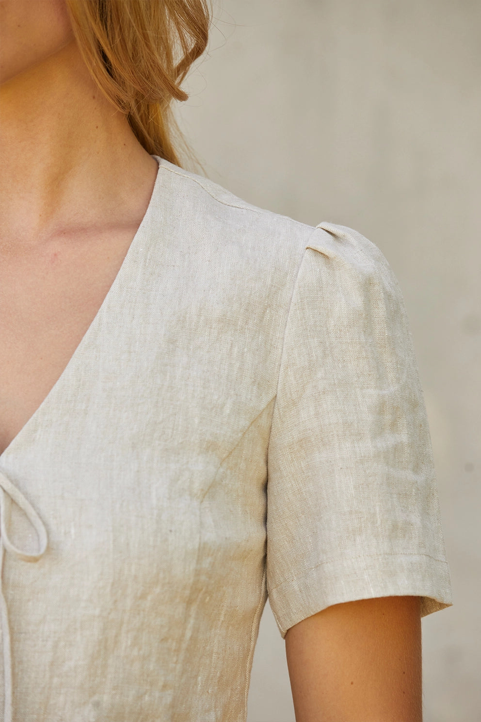 Tie Front Top